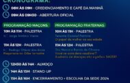 Programação XXIII ENCONTRO DAS ACÁCIAS / XVIII SEMINÁRIO MAÇÔNICO